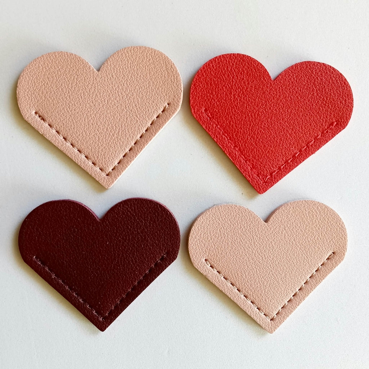 Faux Leather Bookmarks