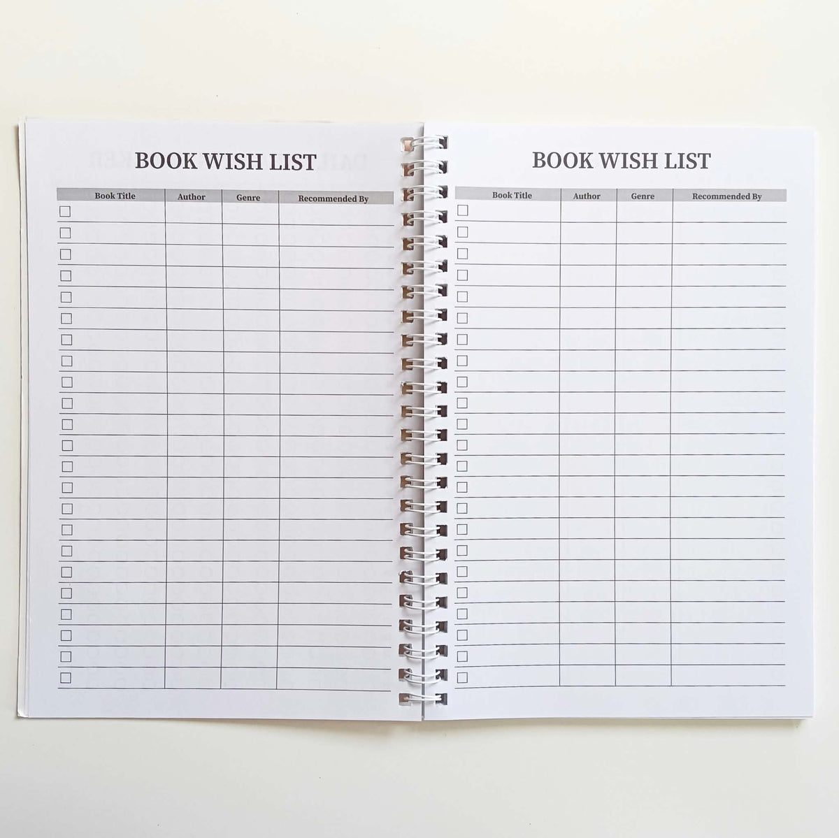 Reading Journal
