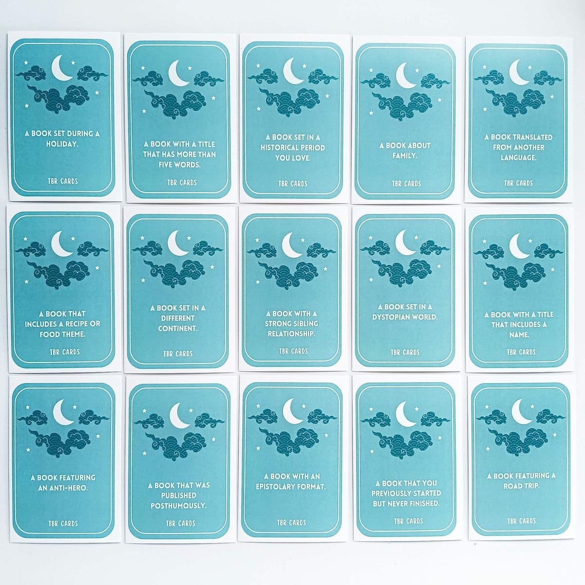 TBR Card Set