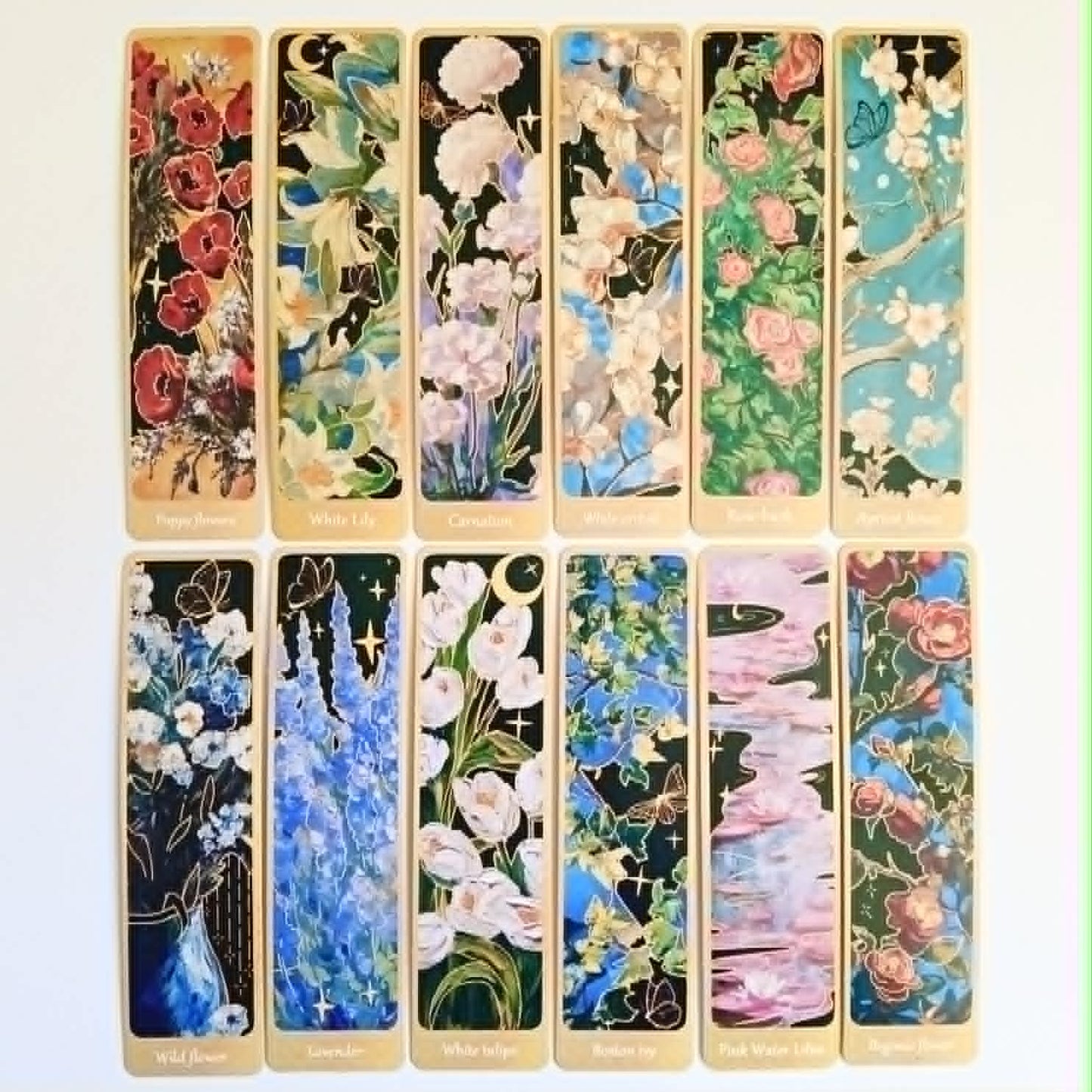Bookmark - Watercolour Florals