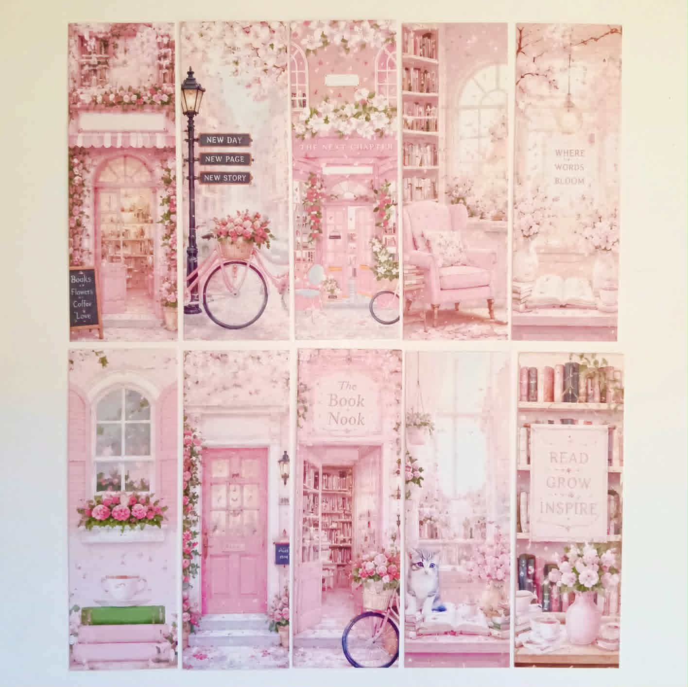 Bookmark - Pink Bookstore