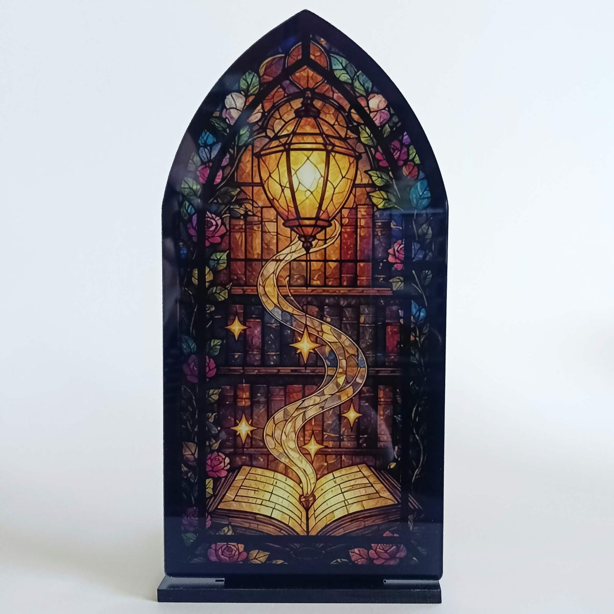 Bookend - "Stained Glass"