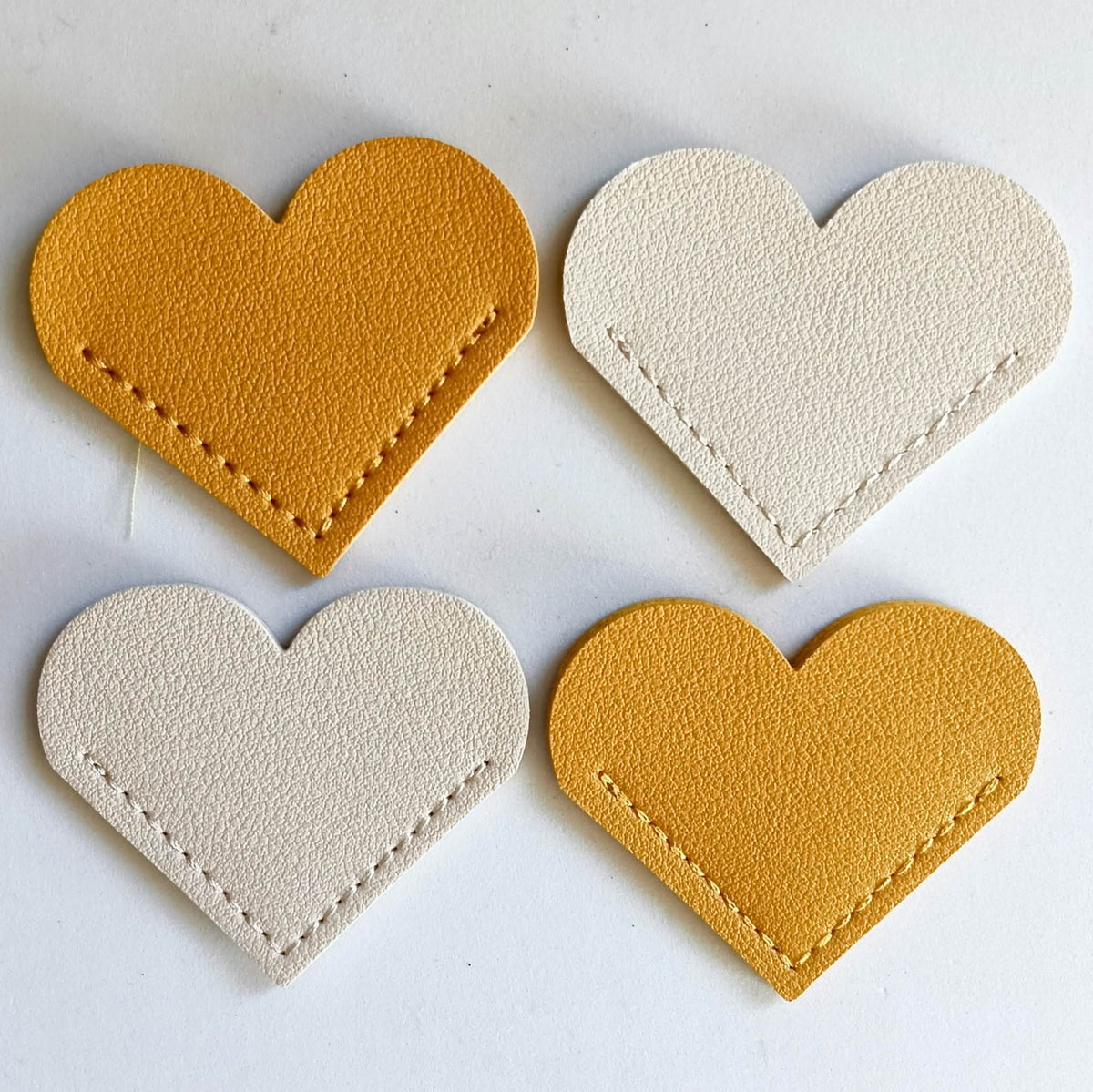 Faux Leather Bookmarks